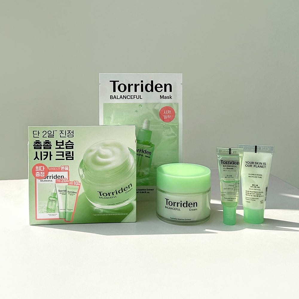 Torriden Vegan BALANCEFUL Cica Calming Cream 80ml