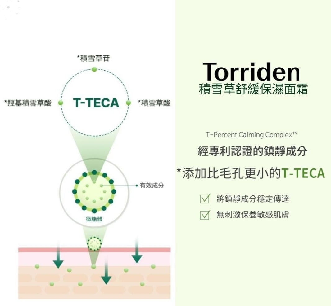 Torriden Vegan BALANCEFUL Cica Calming Cream 80ml