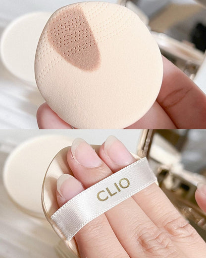 Clio 日本限定 小香風香奈兒持久水光氣墊粉底 (粉紅色款 #21 淺米色)