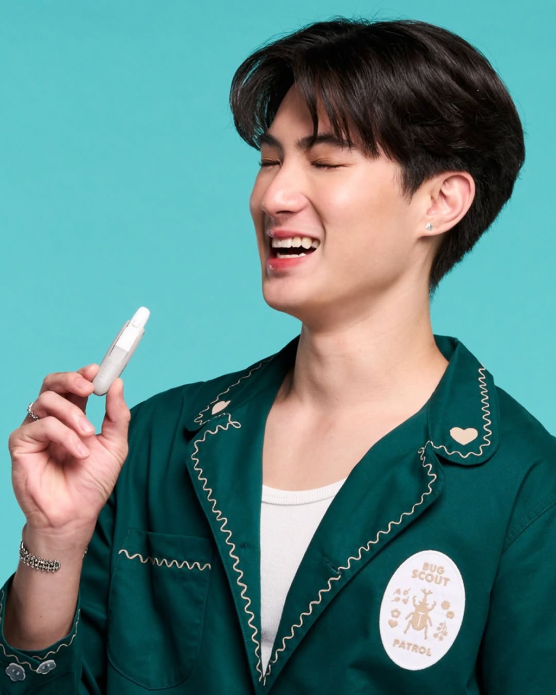 Pastel Pocket Inhaler for Aromatherapy Relief of Nasal Congestion (Free lanyard) 1ea