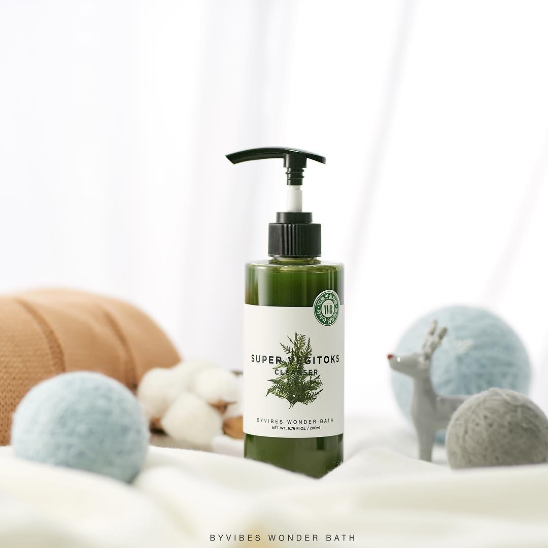 Wonder Bath Super Vegitoks Gel Foam Deep Cleanser 300ml