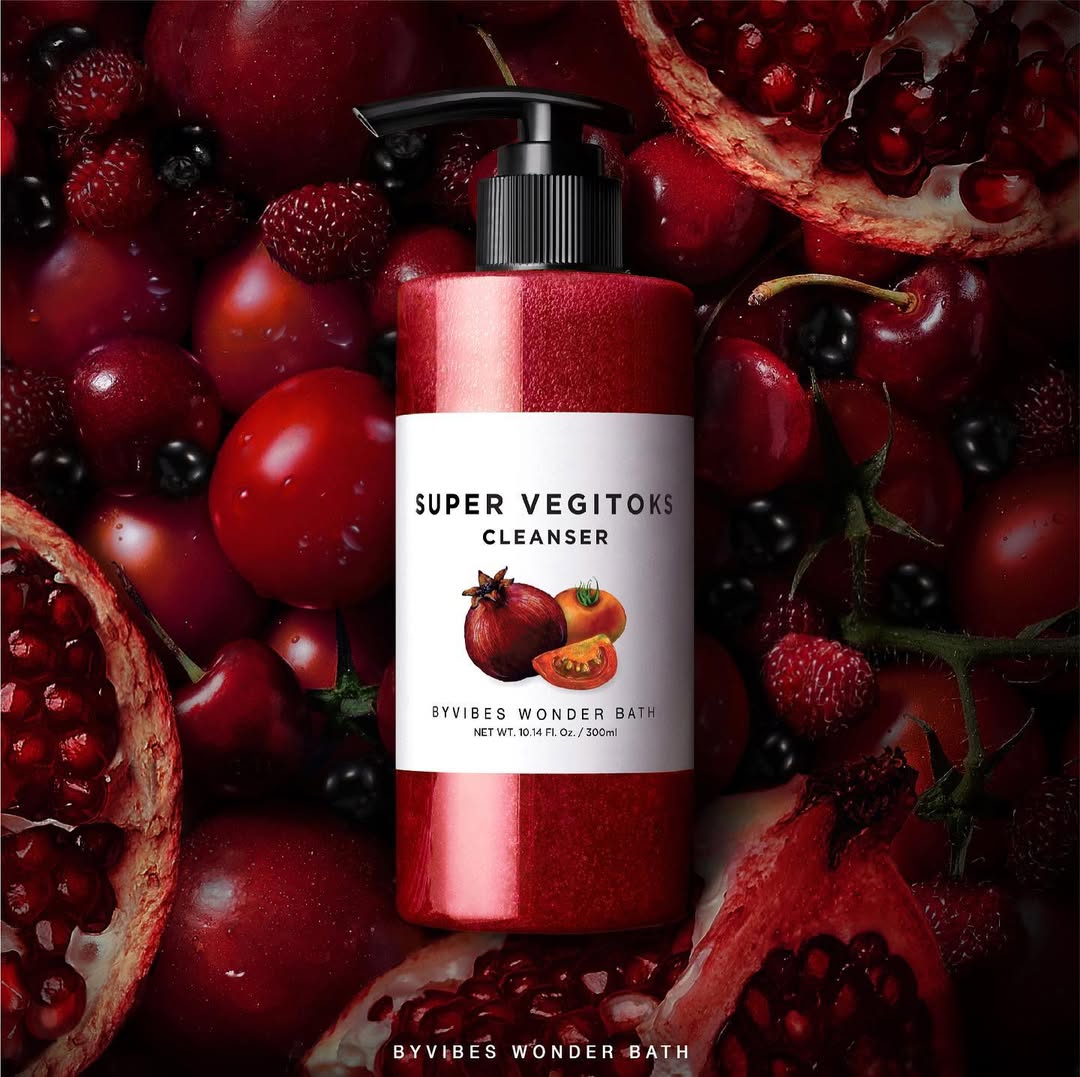 Wonder Bath Super Vegitoks Tomato Foam Deep Cleanser 300ml