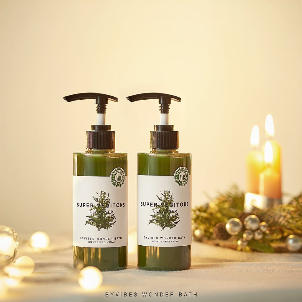 Wonder Bath Super Vegitoks Gel Foam Deep Cleanser 300ml