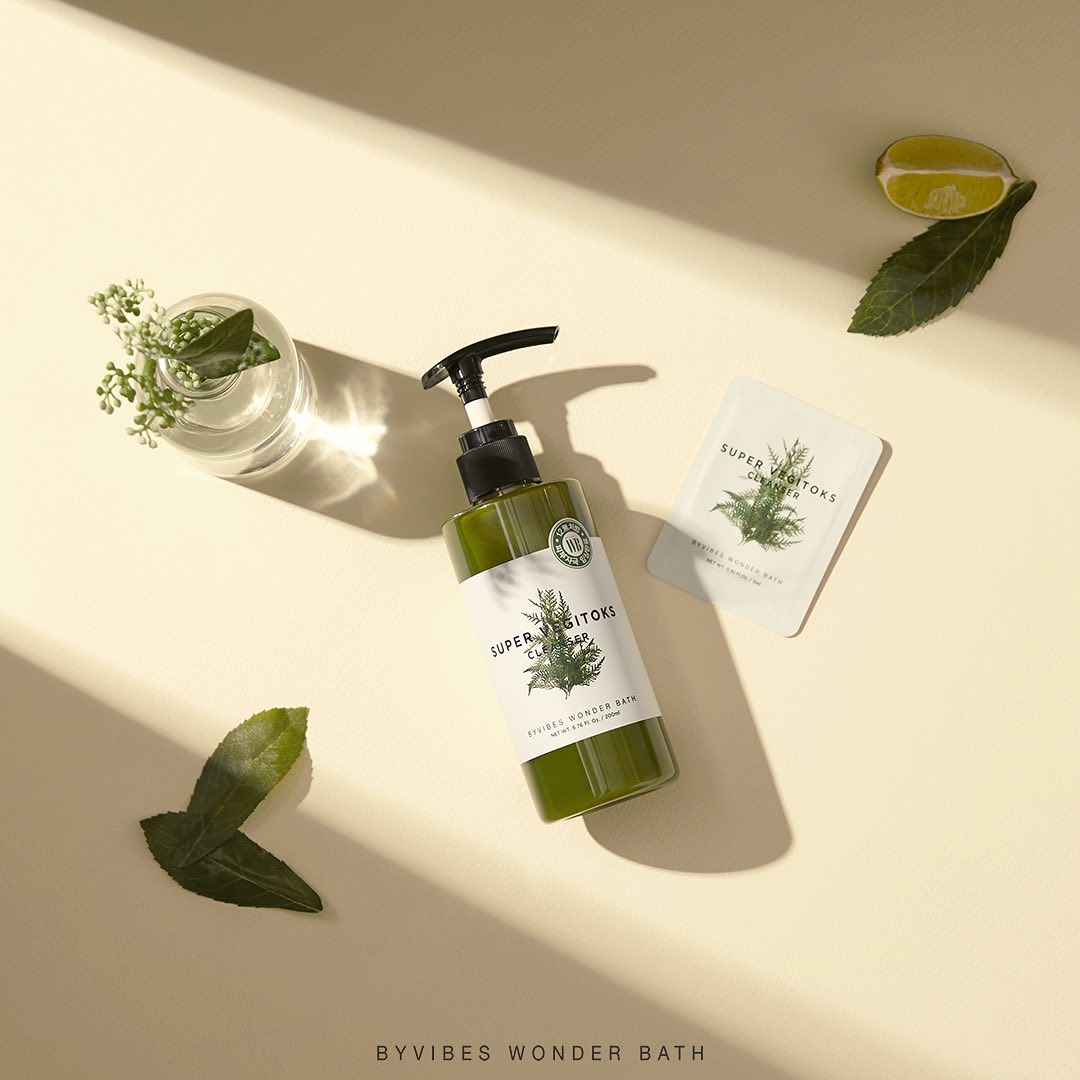 Wonder Bath Super Vegitoks Gel Foam Deep Cleanser 300ml
