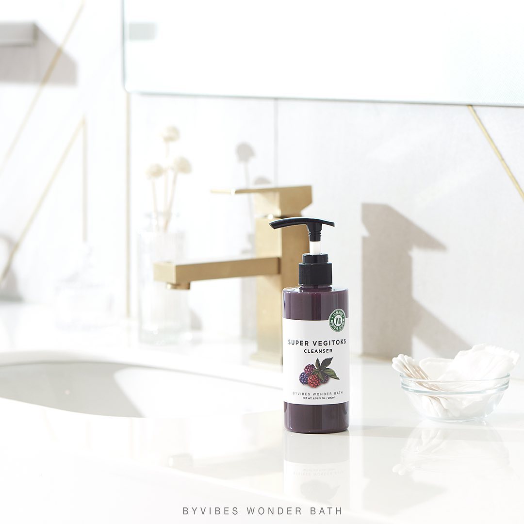 Wonder Bath Super Vegitoks Grapefruit Foam Deep Cleanser 300ml