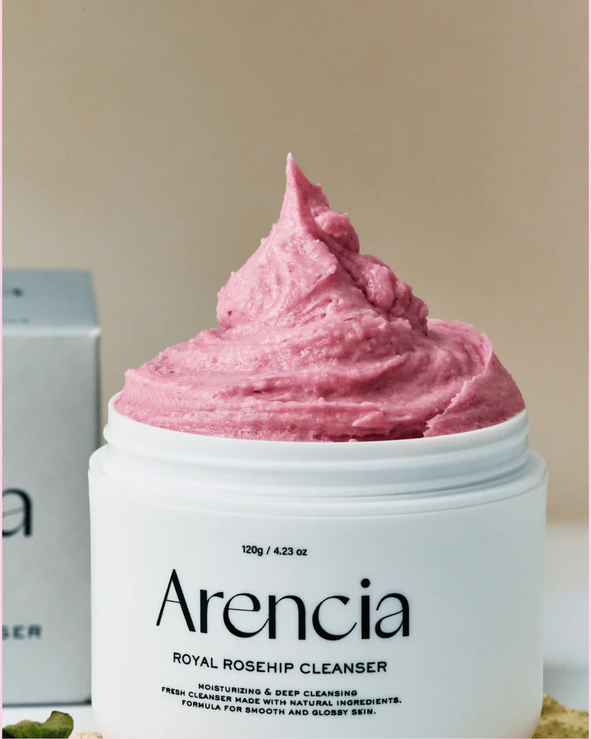 Arencia Fresh Rosehip Mochi Cleanser 120g