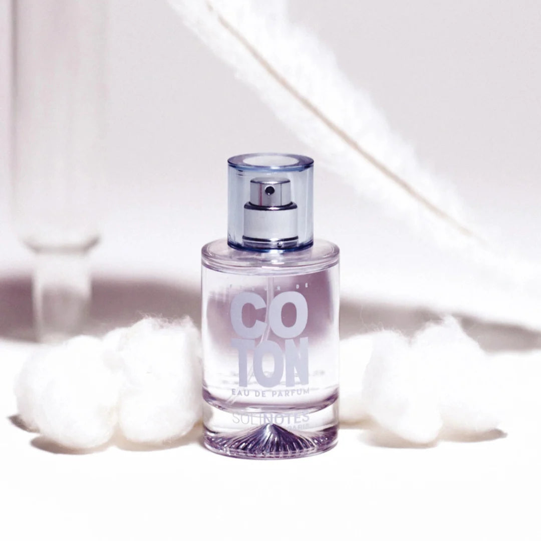 Solinotes Cotton Flower Vegan Eau de Parfum ( Vanilla, Musk & White Cedar) 50ml