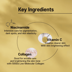 Sungboon Deep Collagen Niacin-Vita C Brightening Mask 4ea