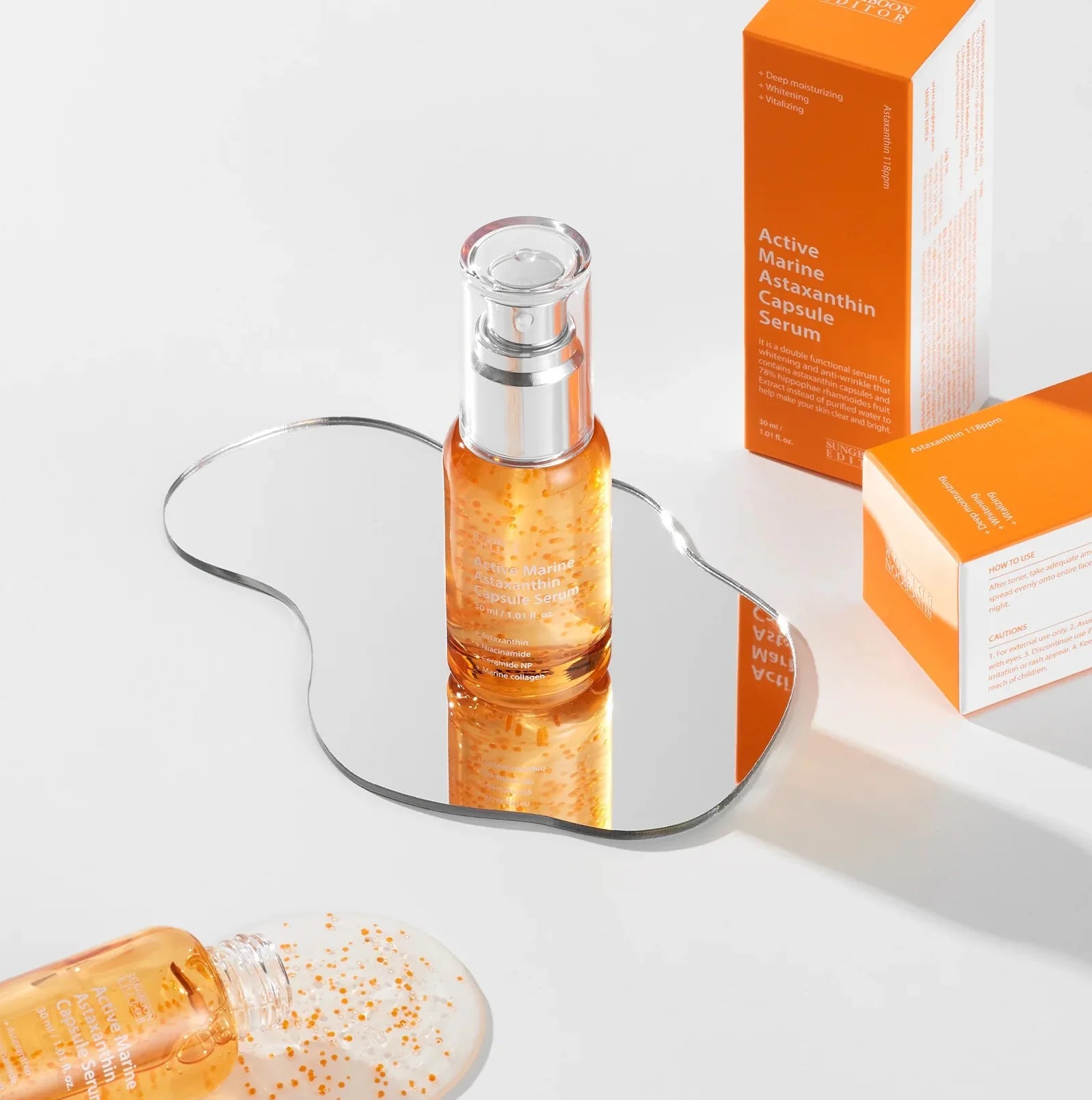 SUNGBOON EDITOR Active Marine Astaxanthin Capsule Serum 30ml