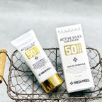 Medipeel 韓國 5GF 三重蠶絲蛋白 修復防曬隔離霜 SPF50+ PA+++ 50ml