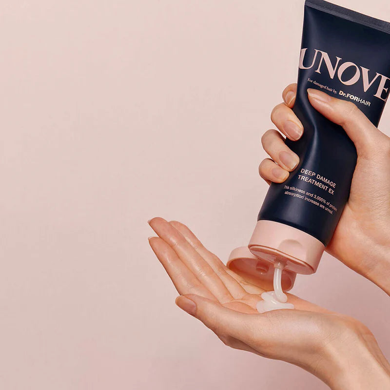 UNOVE Deep Damage Treatment EX (320ml+320ml+Freeze Calming Conditioner 30ml)