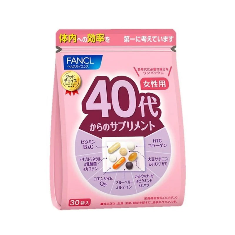 Fancl Good Choice 40+ Women Health Supplement 30packs
