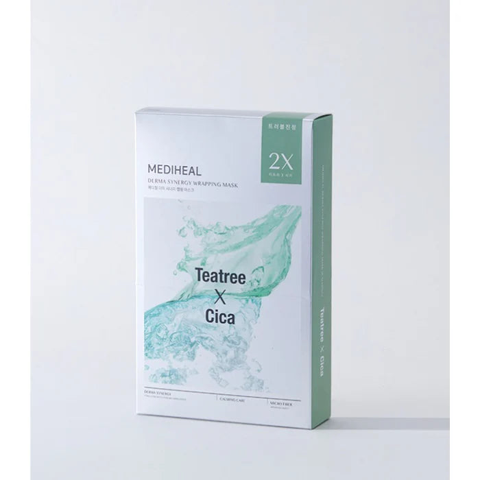 Mediheal Teatree x Cica Derma Synergy Wrapping Mask 4ea
