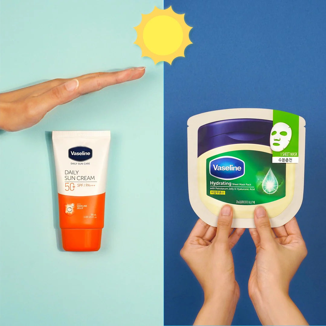 Vaseline 韓國 凡士林 高效強力補水保濕面膜 10片