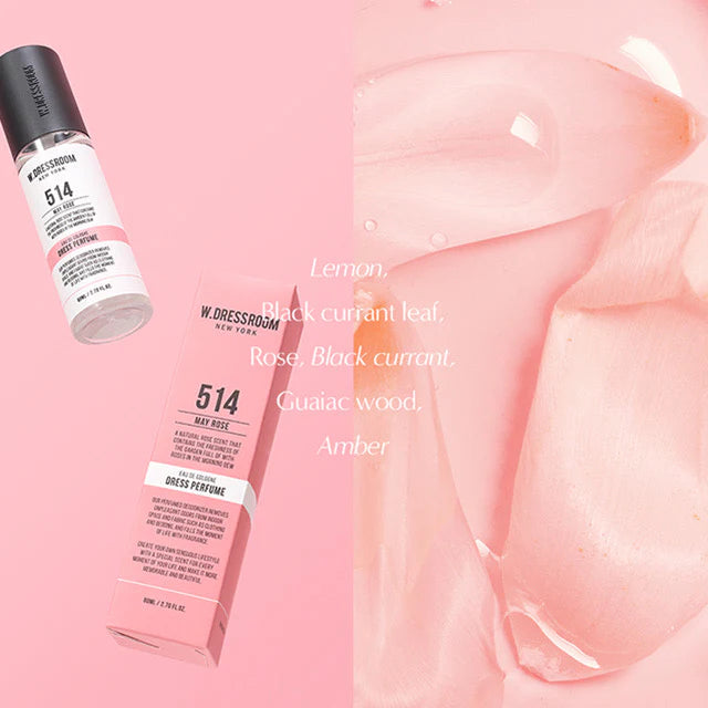W.DRESSROOM 韓國 衣物居家香氛噴霧 (No.514 柔和玫瑰麝香) 70ml