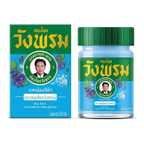 WANG PROM Thai Herbal Massage Blue Balm (Reduce Varicose Veins) 50g