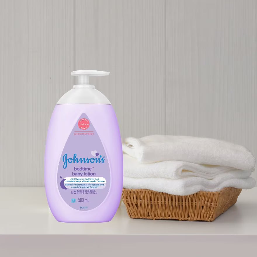 Johnson Baby Bedtime® Baby Lotion (With NATURALCALMTM Aromas) 500ml