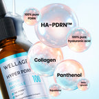 Wellage Hyper PDRN Repair Ampoule (HA-PDRN & Real HA & Collagen) 30ml