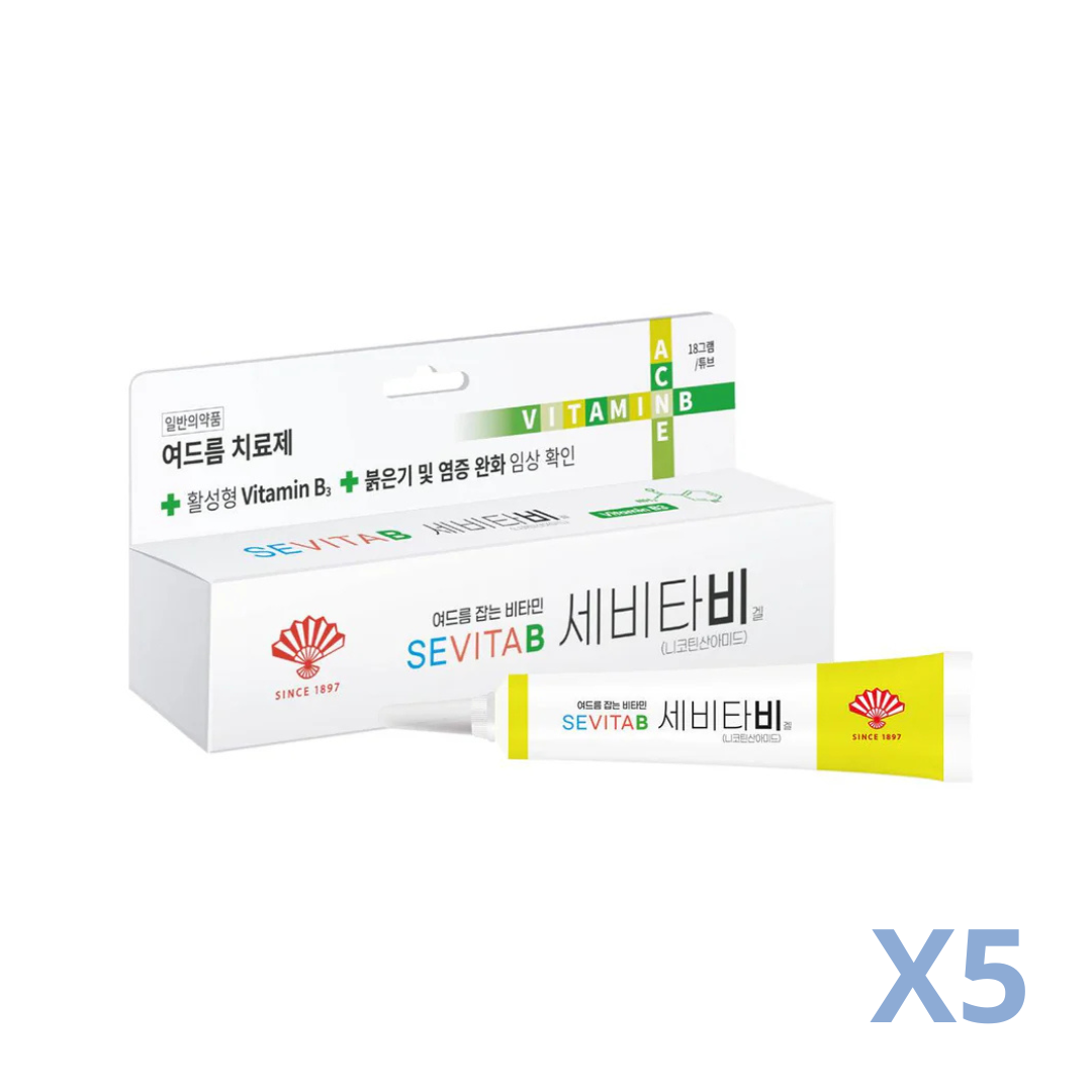 Sevitab Vitamin B3 Skin Treatment Acne Care Gel 18g