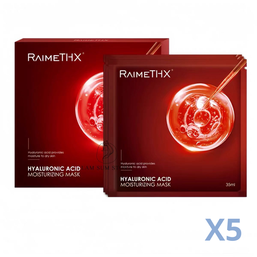 RaimeTHX 5D Plus Hyaluronice Acid Moisturizing Mask 30ml x 5pcs