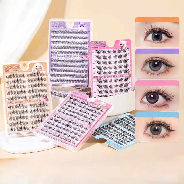LuxeFlutter Faux cils sans colle en lot (Modèles variés)