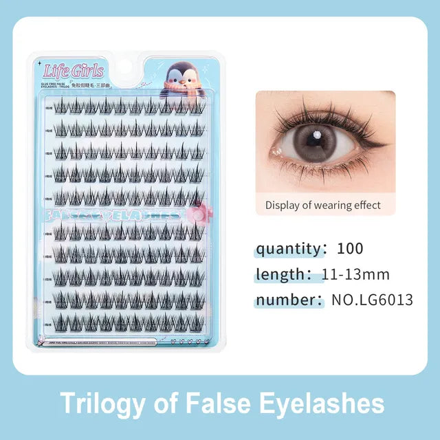 LuxeFlutter Faux cils sans colle en lot (Modèles variés)