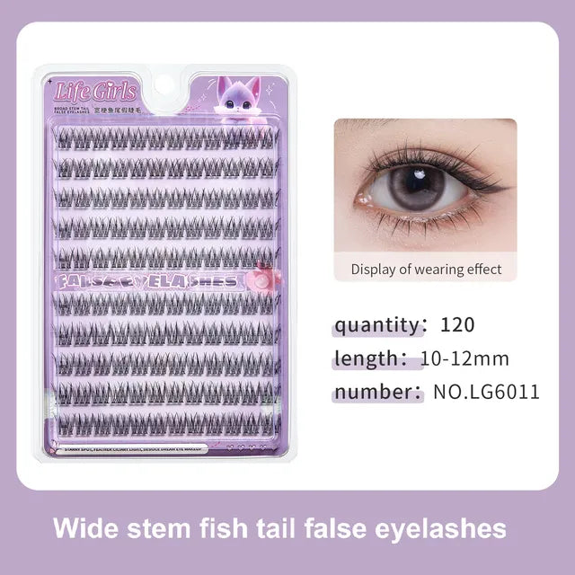 LuxeFlutter Faux cils sans colle en lot (Modèles variés)