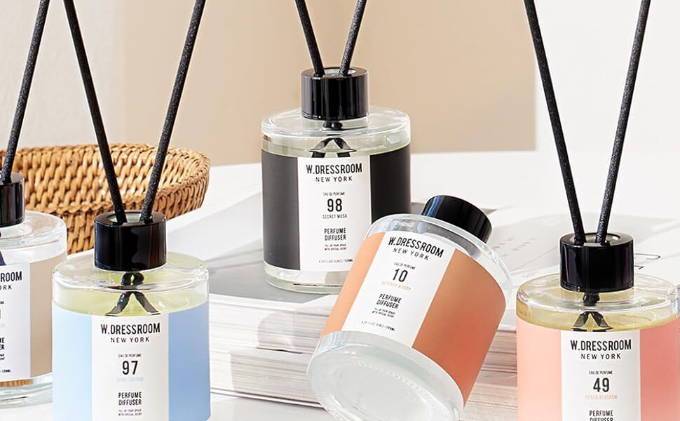 W.Dressroom 韓國 室內藤條香薰擴香器 (No.49 蜜桃香) 120ml