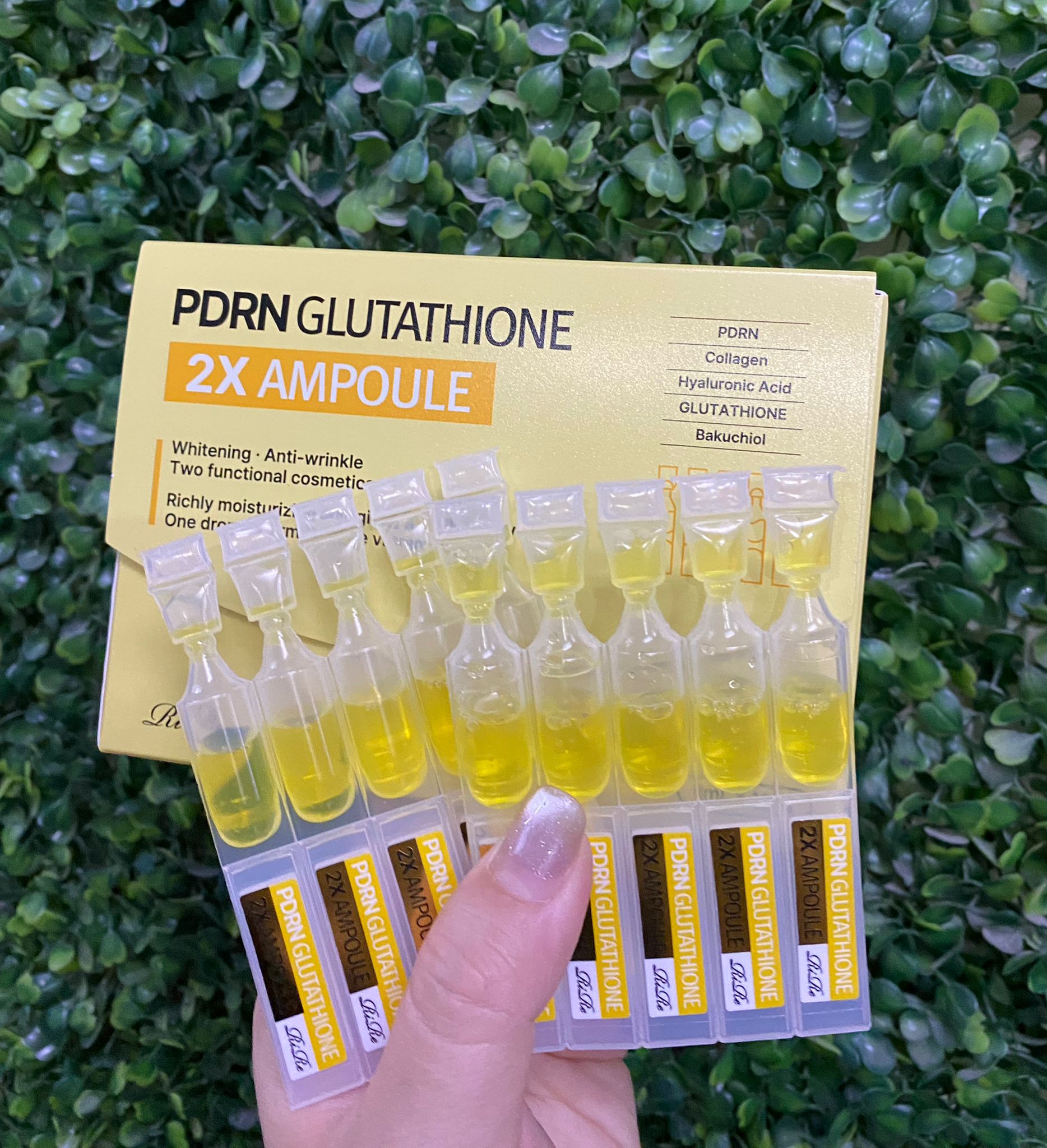 Rire PDRN Glutathione 2X Ampoule 1ml X 10ea