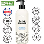 Mongdies 韓國 神經醯胺寶寶二合一洗髮沐浴露 400ml 