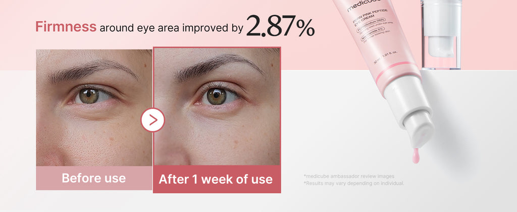 Medicube PDRN Pink Peptide Firming Eye Cream 30ml