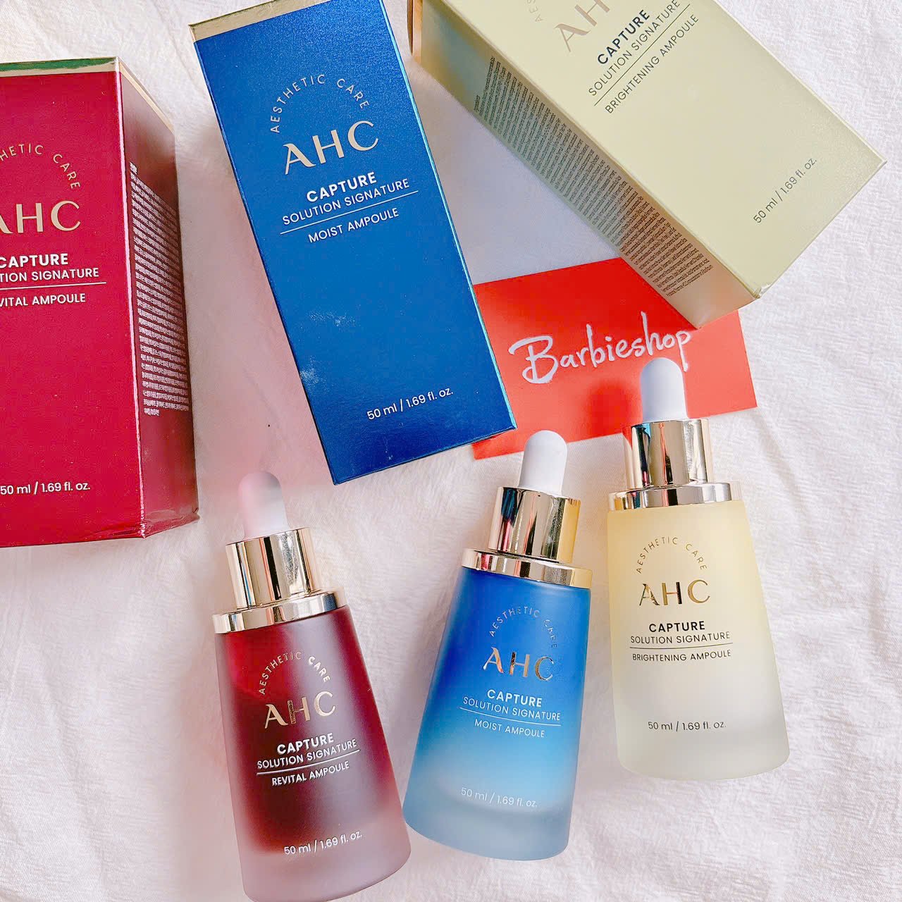 AHC CAPTURE Solution Signature Moisturizing Ampoule 50ml