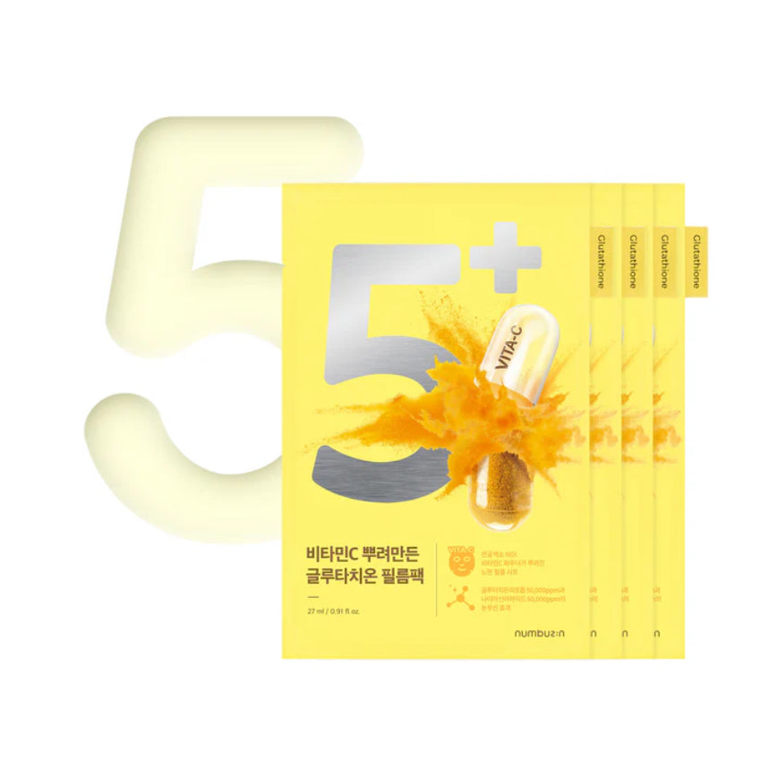 Numbuzin No.5 Vitamin Spotlight Sheet Mask 4ea