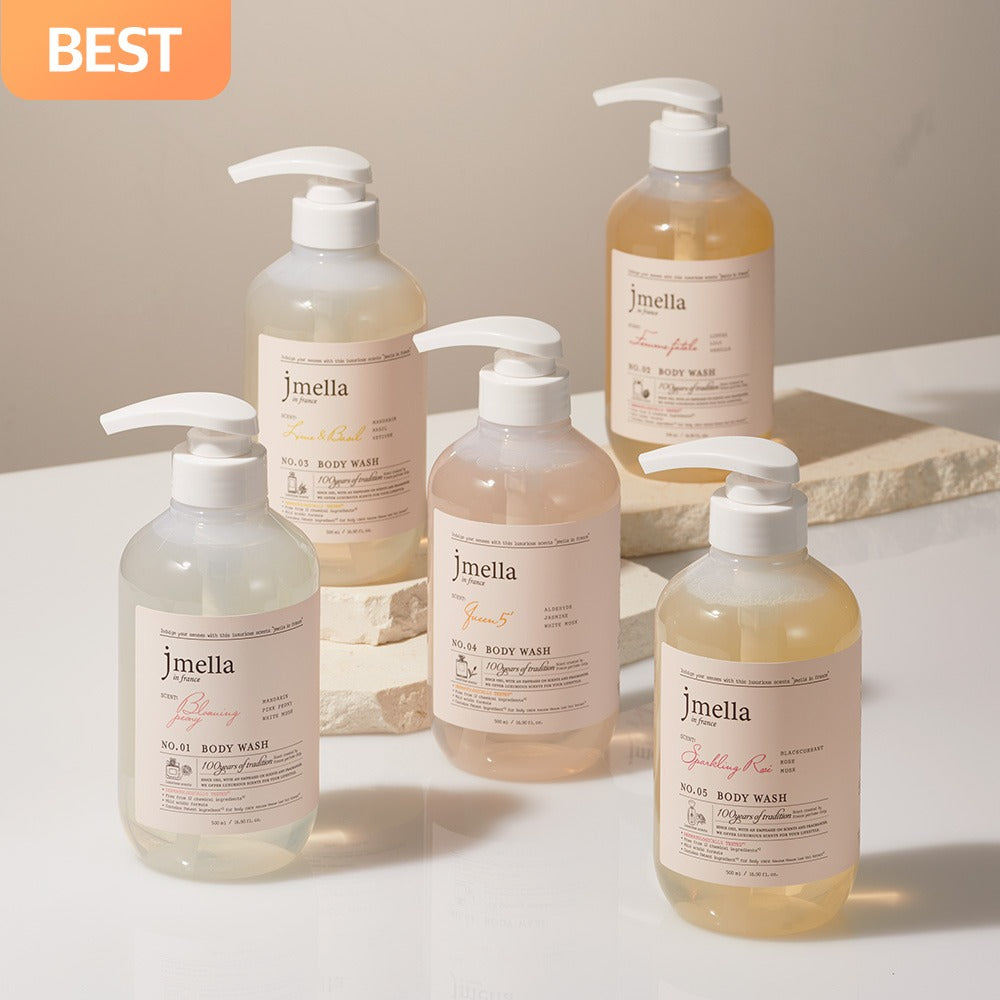 Jmella In France Perfume Body Wash (No.3 Lime & Basil) 500ml