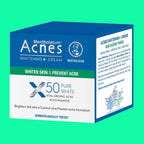 Mentholatum Hyaluronic Acid Niacinamide Acnes Whitening Cream (Whiten Skin & Prevent Acne) 50g
