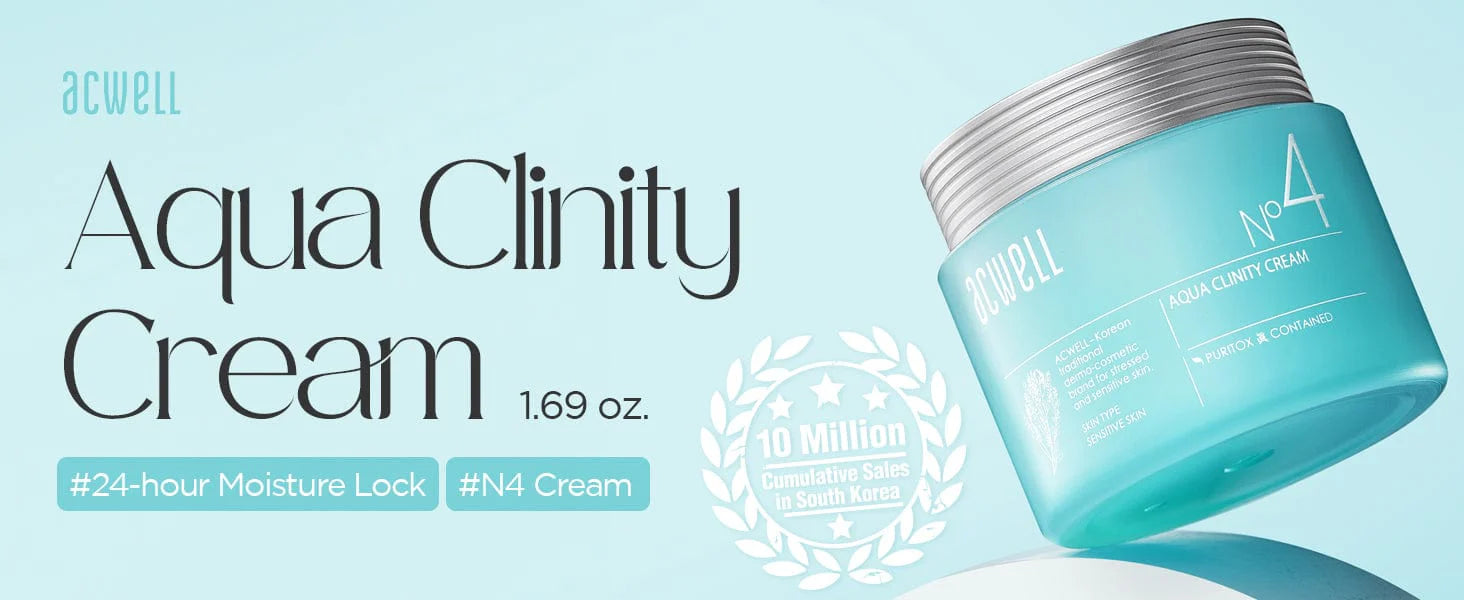 Acwell No.4 Centella Asiatica Aqua Clinity Cream 50ml