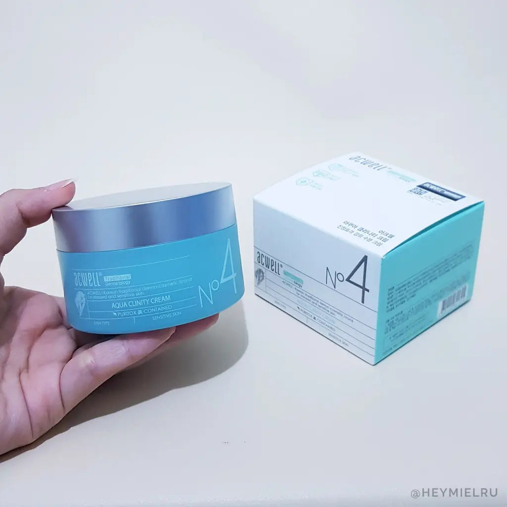 Acwell No.4 Centella Asiatica Aqua Clinity Cream 50ml
