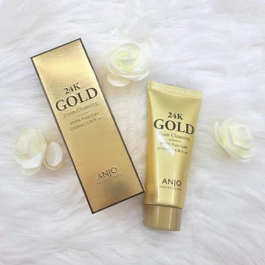 ANJO Professional 24K Gold Foam Cleansing 100ml
