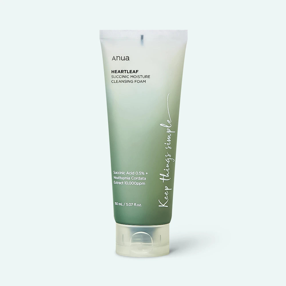 ANUA Heartleaf Succinic Moisture Cleansing Foam 150ml