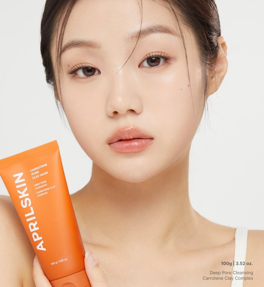 APRIL SKIN Carrotene Pore Clay Mask 100g