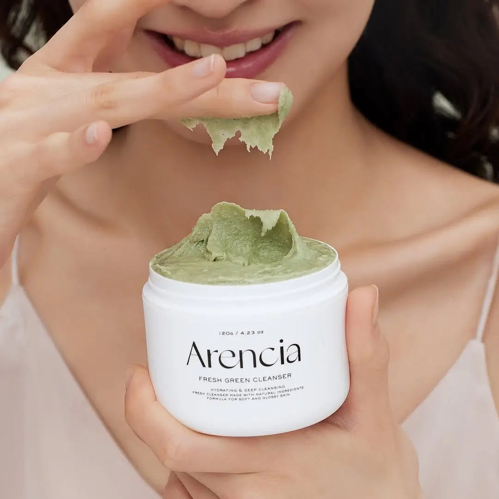 Arencia Fresh Green Pore Care Rice Mochi Cleanser 120g