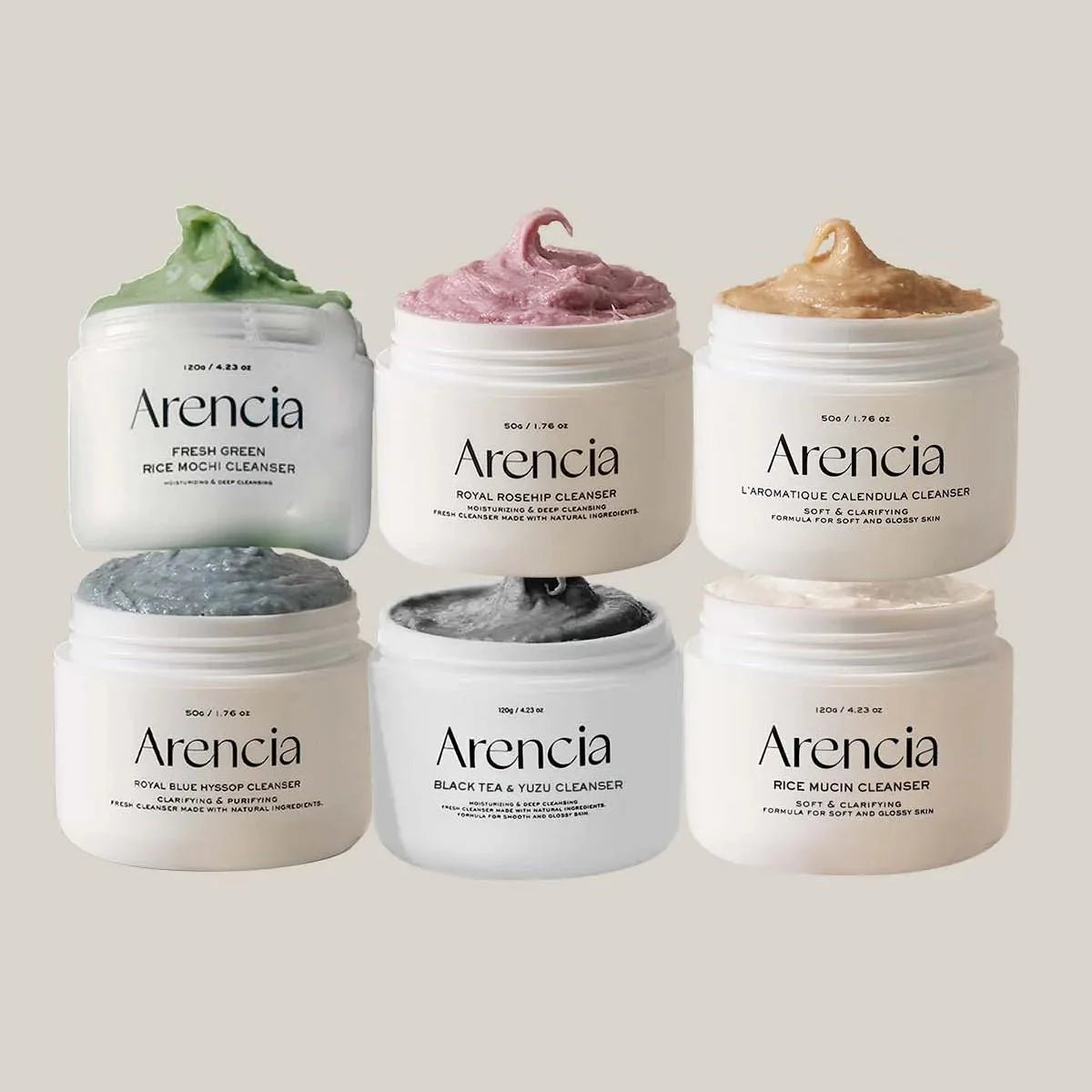 Arencia Rice Mucin Moisturizing Cleanser 120g