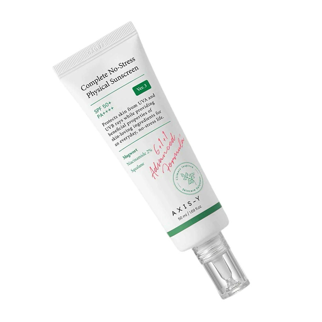 AXIS-Y Complete No-Stress Physical Sunscreen SPF 50+ PA++++ 50ml