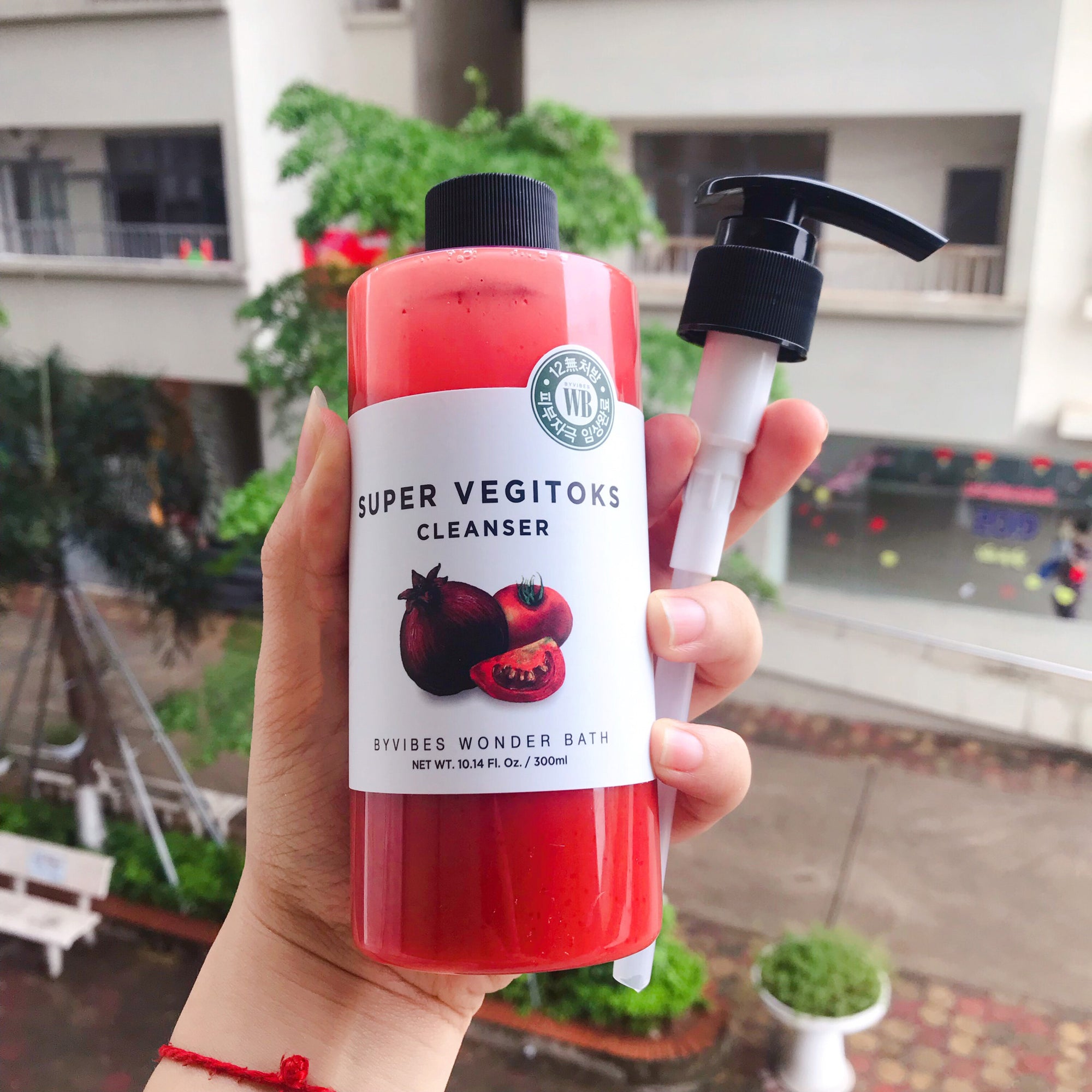 Wonder Bath Super Vegitoks Tomato Foam Deep Cleanser 300ml