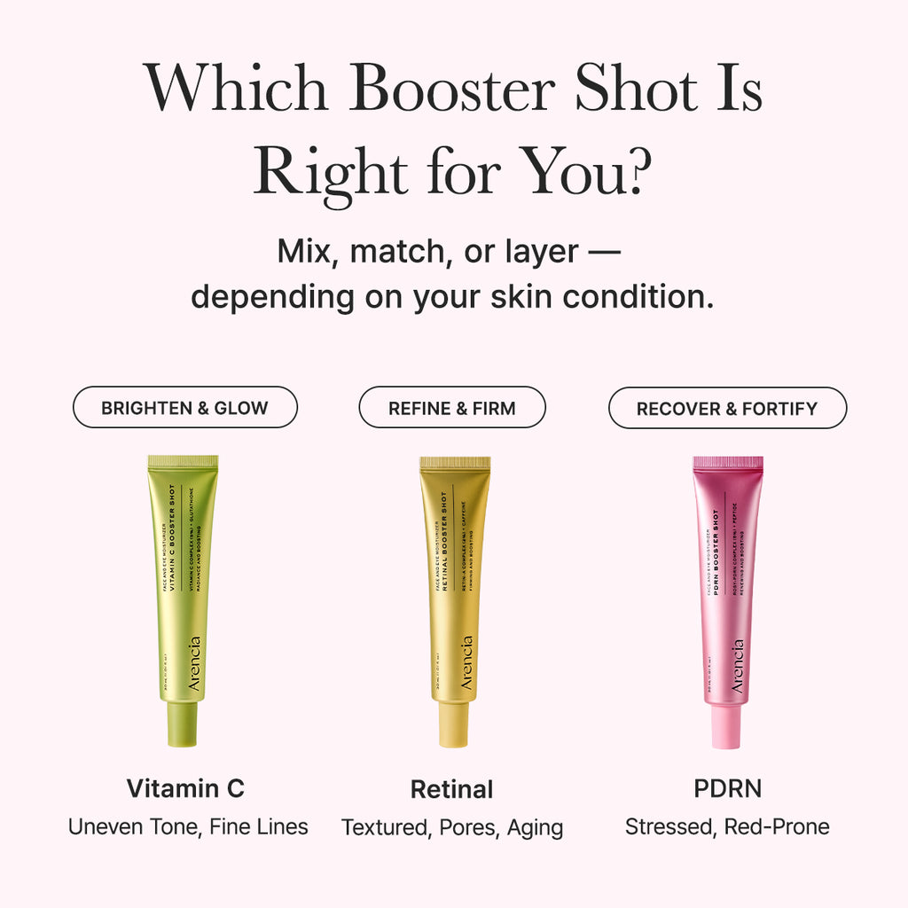 Arencia PDRN Peptides Booster Shot (Face & Eye Moisturizer) 30ml