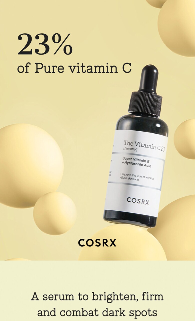 COSRX 韓國 高濃度23%維他命C美白精華 20ml