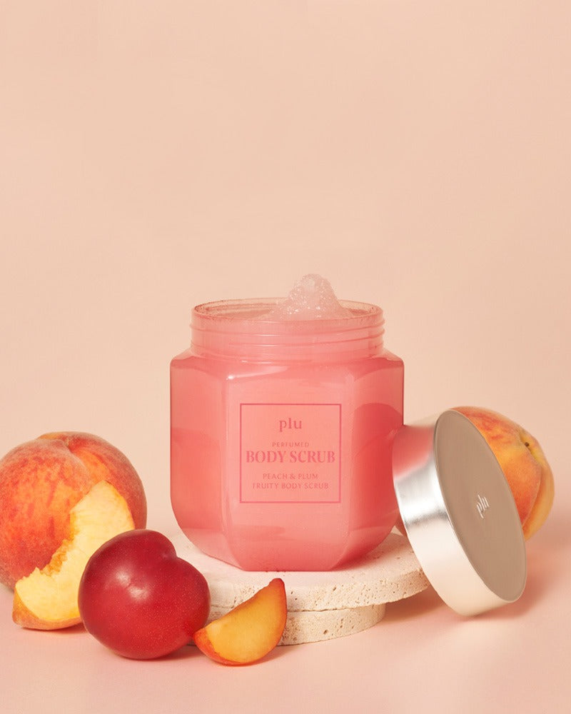PLU Perfumed Fruity Body Scrub (Peach and Plum) 500g