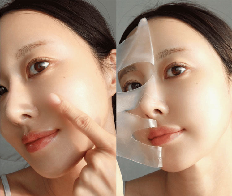 SUNGBOON 韓國 深層膠原蛋白 積雪草茶樹舒緩鎮靜隔夜面膜 4片