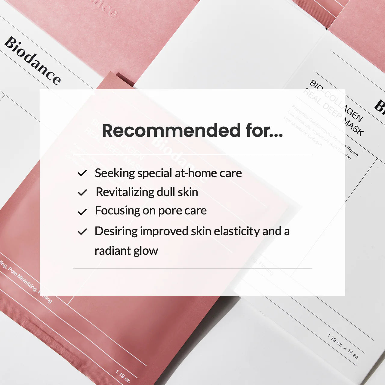 BIODANCE Bio-Collagen Real Deep Mask 34g x4ea