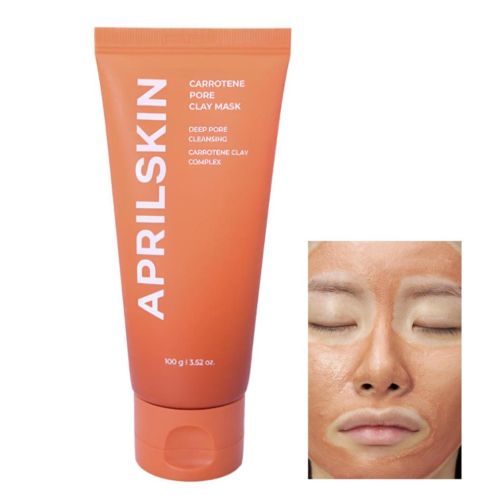 APRIL SKIN Carrotene Pore Clay Mask 100g